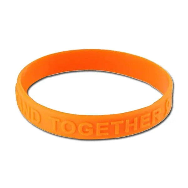 Embossed 1/2 inch Wristband