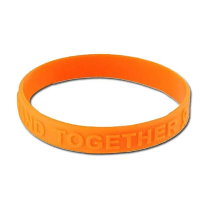 Embossed 1/2 inch Wristband