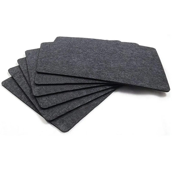 4 Sets Felt Placemat With Coasters And Cutlery Bag