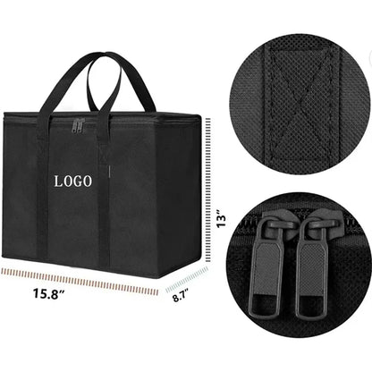 16 " x 13 " x 9 " Insulated Collapsible Cooler Bags