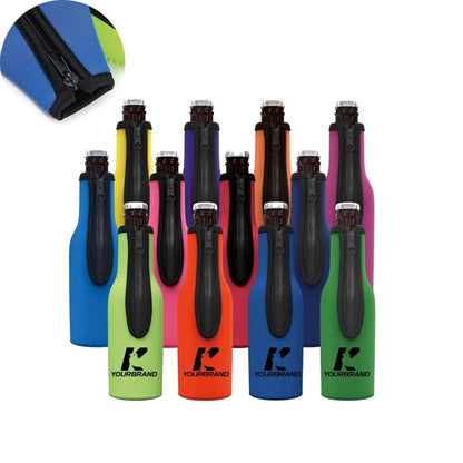 12oz Custom Multicolor Durable Beer Bottle Insulator Sleeve