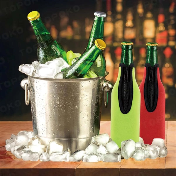12oz Custom Multicolor Durable Beer Bottle Insulator Sleeve
