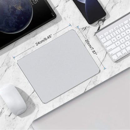 Aluminum Alloy Lite Executive Mouse Pad