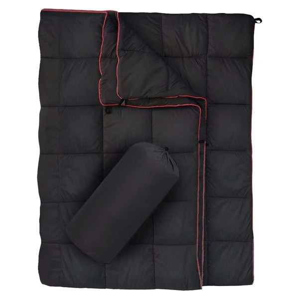 Branded Puffy Waterproof  Camping Wearable Packable Blanket