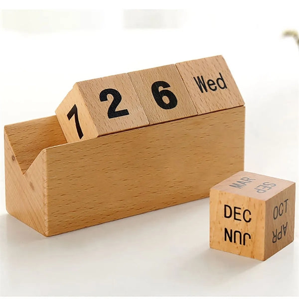 Wooden Perpetual Calendar