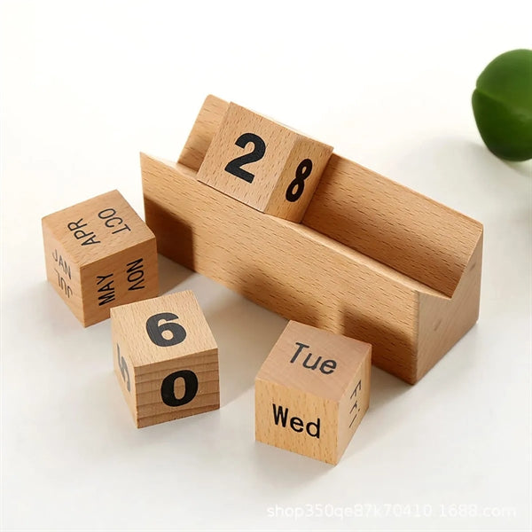 Wooden Perpetual Calendar