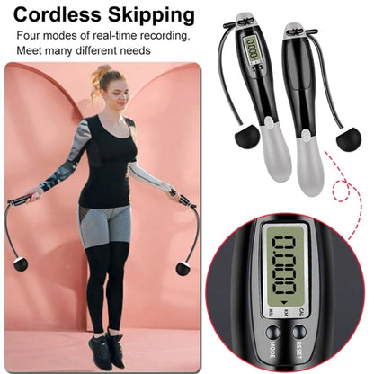Smart Fitness Weighted Jump Ropes with Calorie Counter