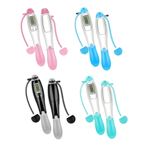 Smart Fitness Weighted Jump Ropes with Calorie Counter