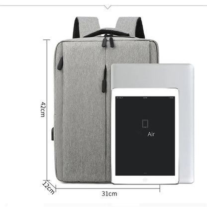 Travel Laptop Backpack w/ USB Charging Port