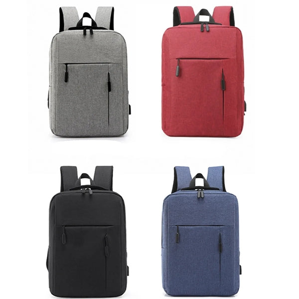 Travel Laptop Backpack w/ USB Charging Port