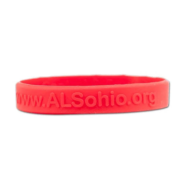 Custom Embossed Silicone Wristbands