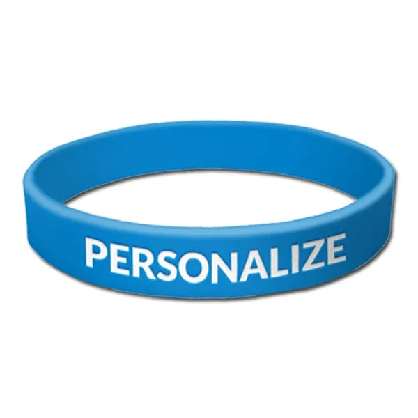 Colorfilled Silicone Wristband Bracelet-EB