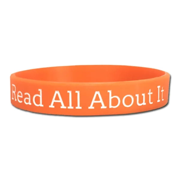 Colorfilled Silicone Wristband Bracelet