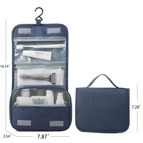Big Capacity Dry-wet Zipper Carrier Organizer Toiletry Bag