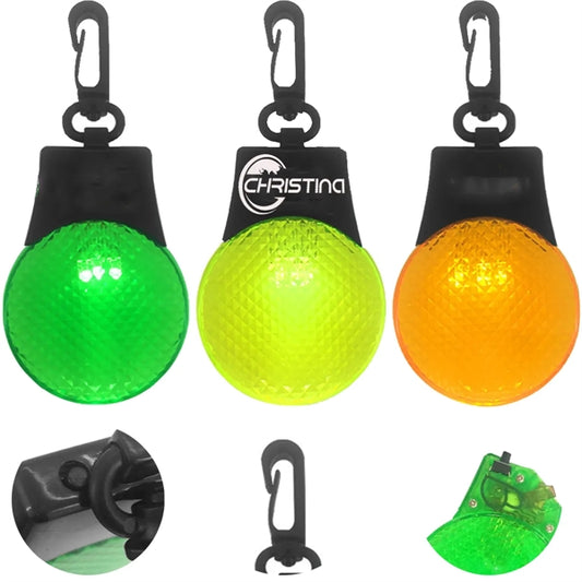 LED Safety Continuous Flashing Reflector Light Clip