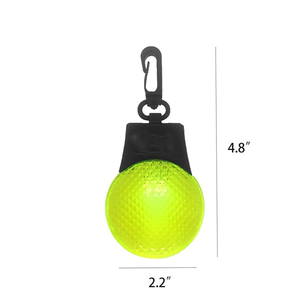 LED Safety Continuous Flashing Reflector Light Clip