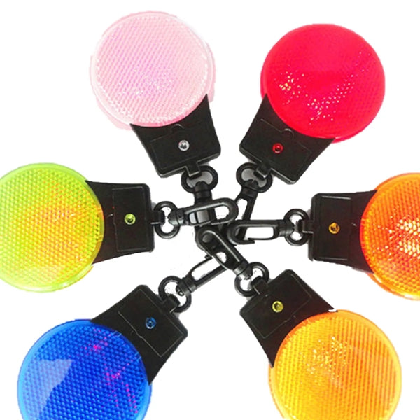 LED Safety Continuous Flashing Reflector Light Clip