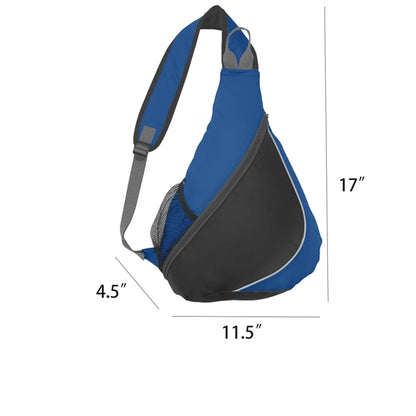 Zipper Multipurpose Crossbody Shoulder Sling Backpack