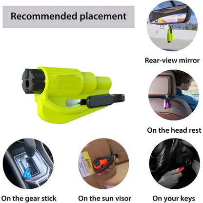 Car Escape Tool 2 in1 Seatbelt Cutter and Window Breaker
