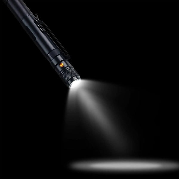 MultifunctionTactical Ballpoint Pen with LED Flashlight