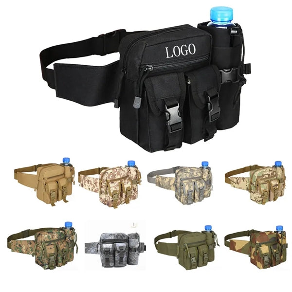 Waterproof Tactical Waist Shoulder Pack Bag Pouch Fanny