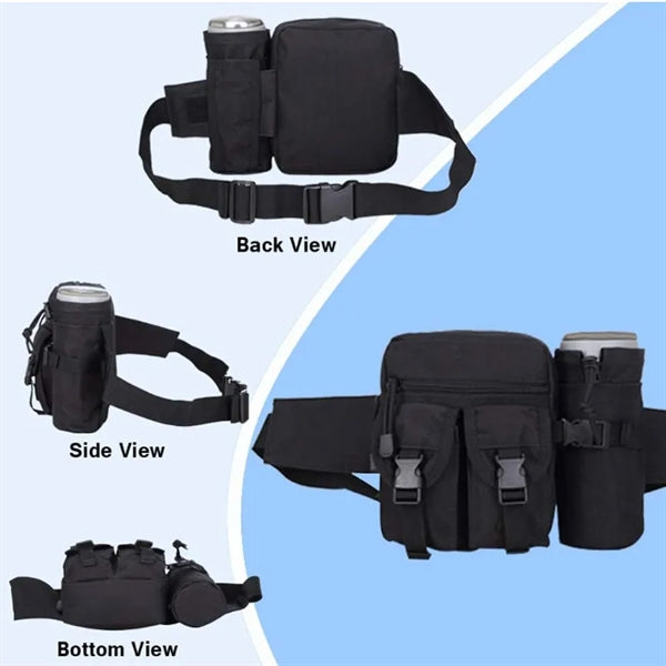 Waterproof Tactical Waist Shoulder Pack Bag Pouch Fanny