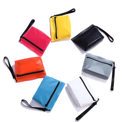 Multifunction Portable Waterproof Zipper Pouch Makeup Bag