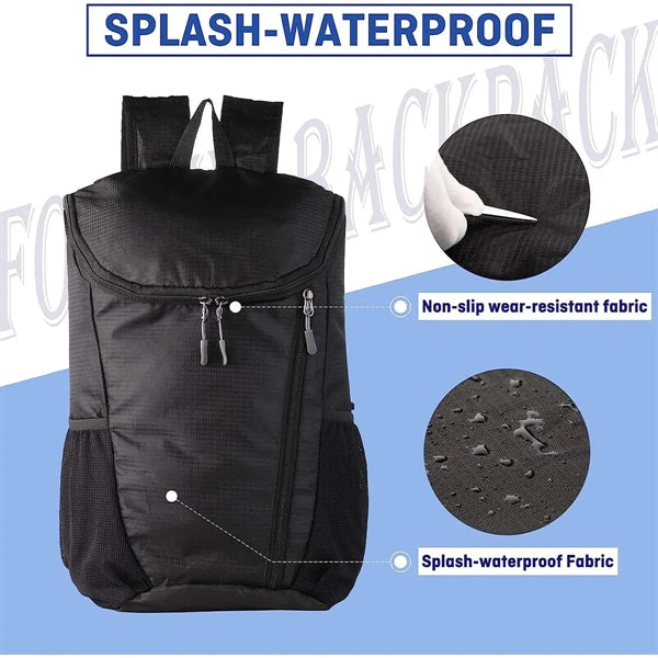 Multifunction Lightweight Waterproof Packable Backpack