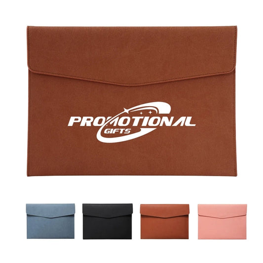 Custom PU Commercial A4 Portfolio File Holder Envelope