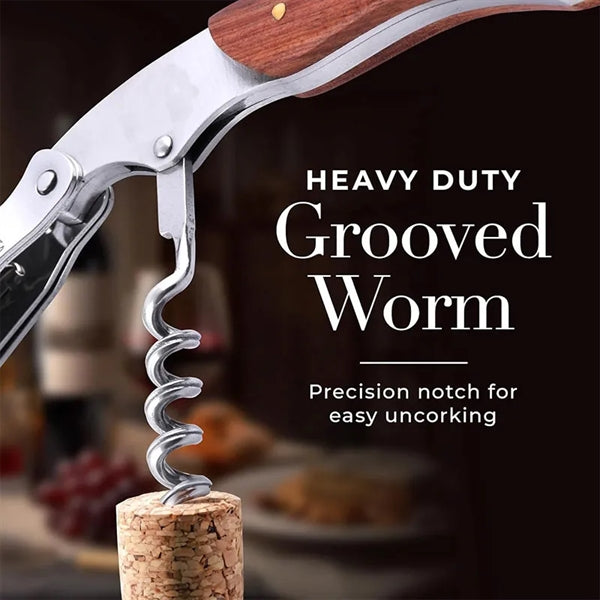 Wine Opener Professional Corkscrew Foil Cutter Cap Remover