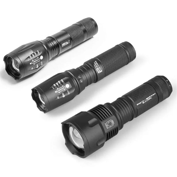 LED Bright Tactical Portable Flashlights High Lumen