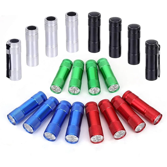 Aluminum LED Flashlights Lanyard  High Lumen Portable