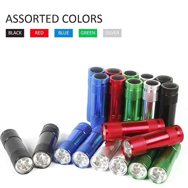 Aluminum LED Flashlights Lanyard  High Lumen Portable