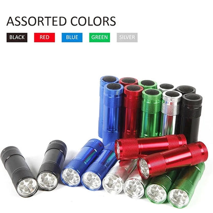 Aluminum LED Flashlights Lanyard  High Lumen Portable