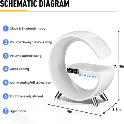 4 in 1 Wireless Charging Speaker