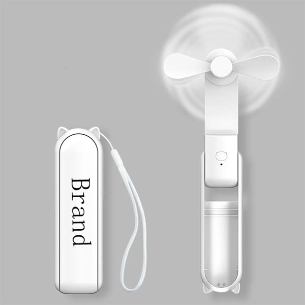Mini Handheld Fan Power Bank