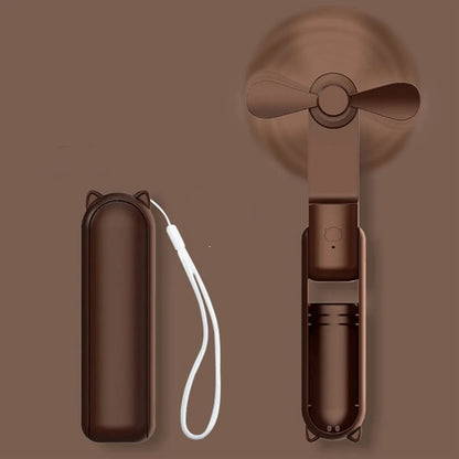 Mini Handheld Fan Power Bank