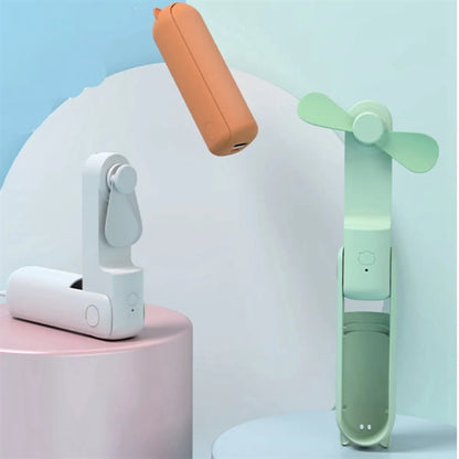 Mini Handheld Fan Power Bank