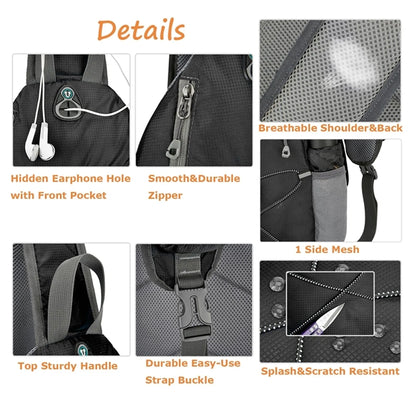 Sling Backpack With Front Pocket