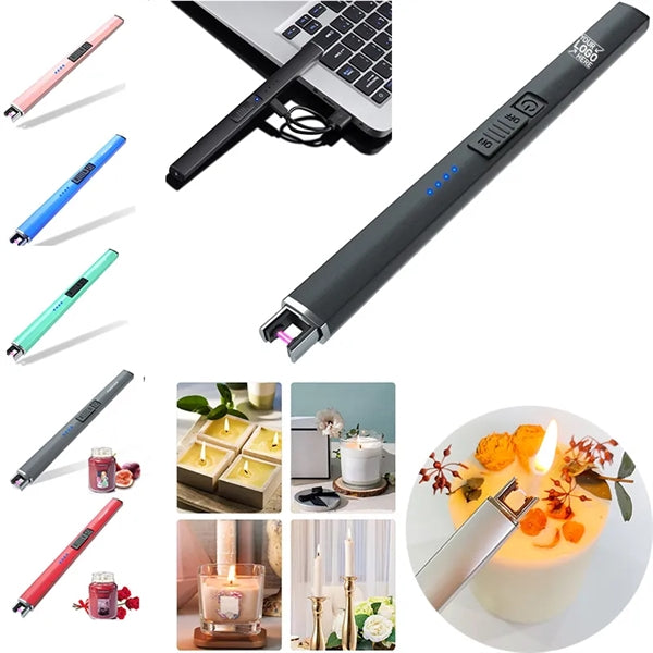 Windproof & Flameless Rechargeable Electric Candle Lighter