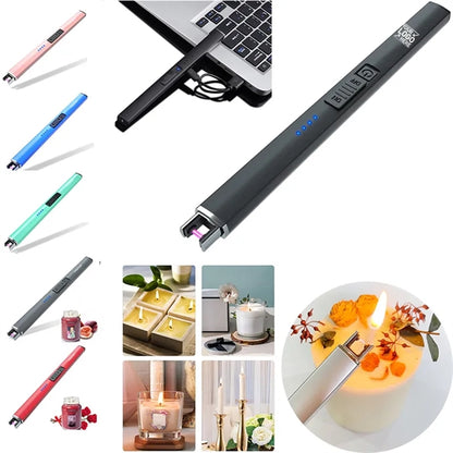 Windproof & Flameless Rechargeable Electric Candle Lighter
