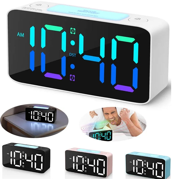 Wake Up Digital Clock for Heavy Sleepers