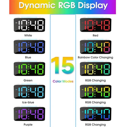 Wake Up Digital Clock for Heavy Sleepers