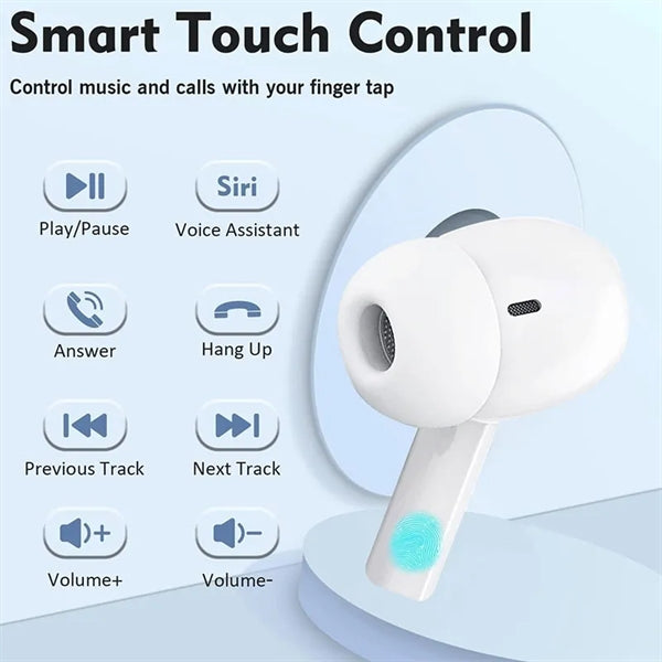 Wireless Headphones Bluetooth 5.3 Earbuds Charging Case
