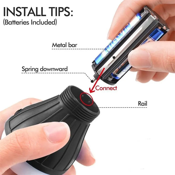 Portable LED Tent Light Hook Emergency Camping Bulb Lantern