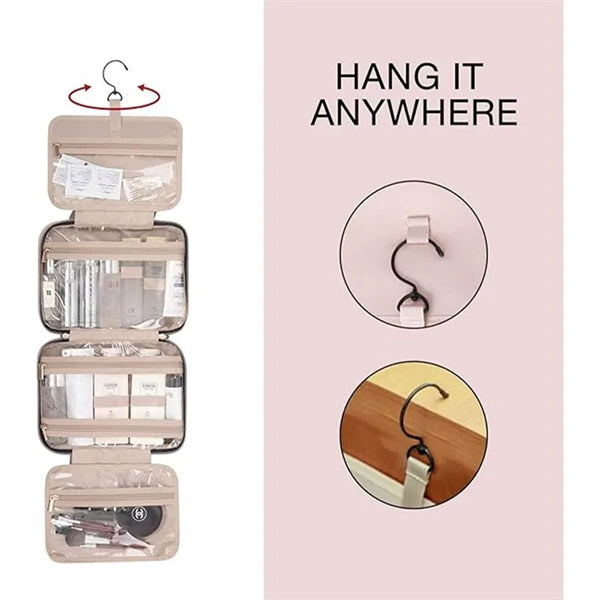 Toiletry Bag Travel Hook Makeup Cosmetic Organizer