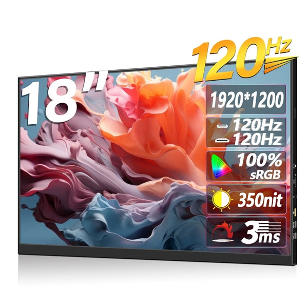 18" sRGB 120Hz Portable Monitor