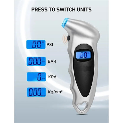 Digital Tire Gauge Pressure Backlight Car Accessories