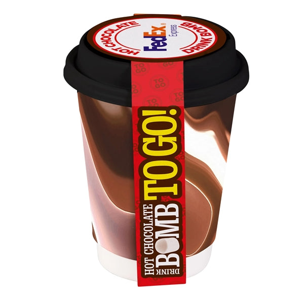 To-Go 12 oz Cup with Hot Cocoa Bomb