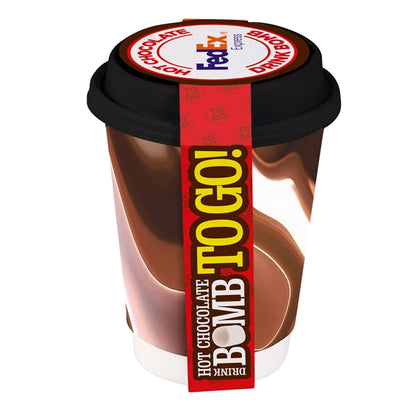 To-Go 12 oz Cup with Hot Cocoa Bomb